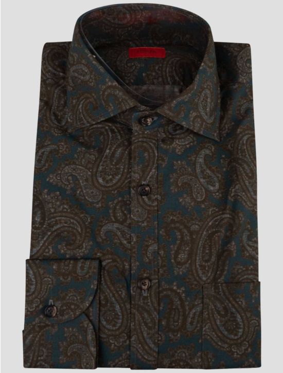 Isaia Isaia Multicolor Cotton Shirt Multicolor 000