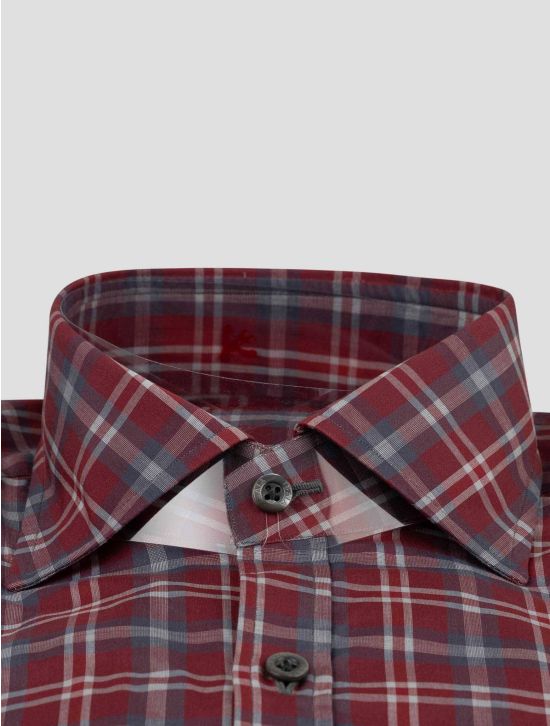 Isaia Isaia Multicolor Cotton Shirt Multicolor 001