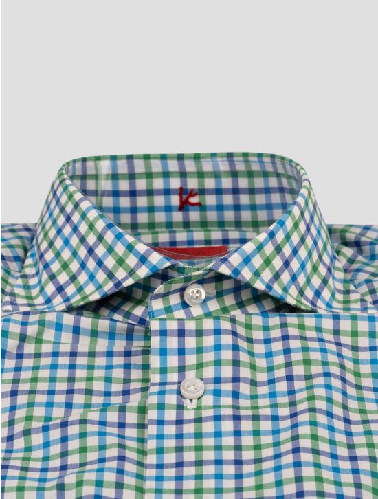 Isaia Isaia Multicolor Cotton Shirt Multicolor 001