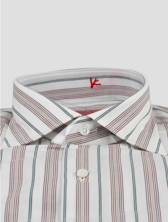 Isaia Isaia Multicolor Cotton Shirt Multicolor 001