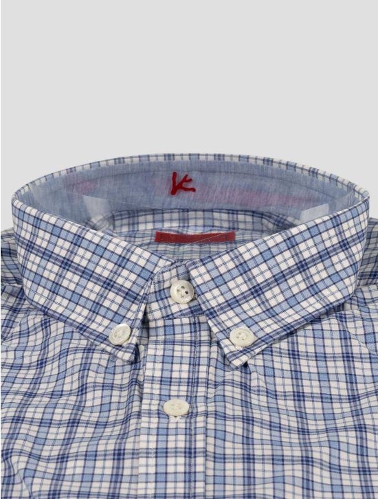 Isaia Isaia Multicolor Cotton Shirt Multicolor 001