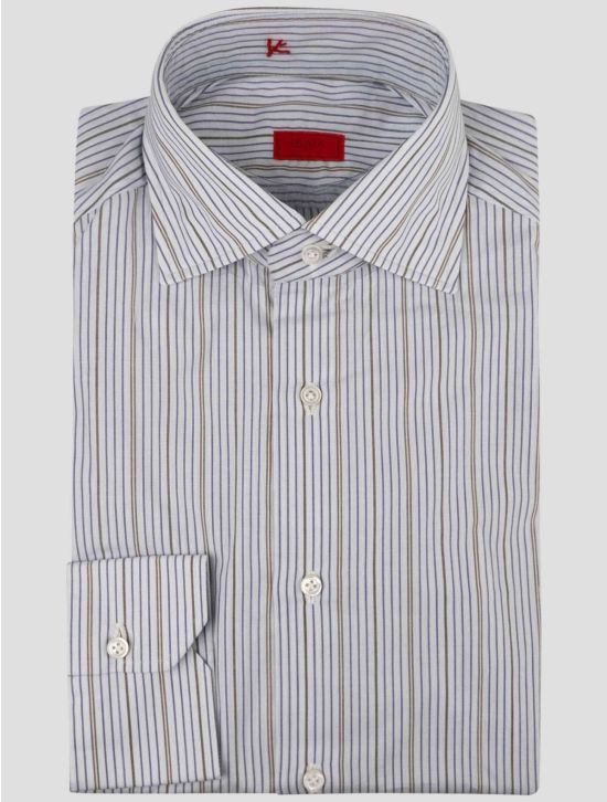 Isaia Isaia Multicolor Cotton Shirt Multicolor 000