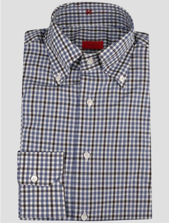 Isaia Isaia Multicolor Cotton Shirt Multicolor 000