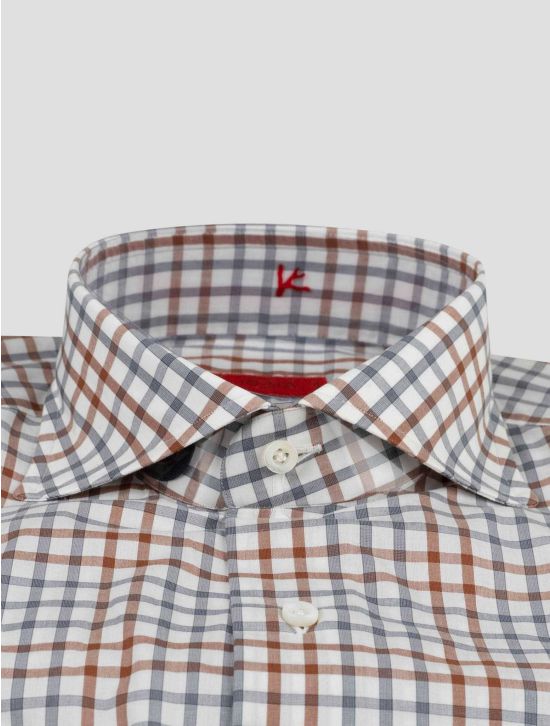 Isaia Isaia Multicolor Cotton Shirt Multicolor 001