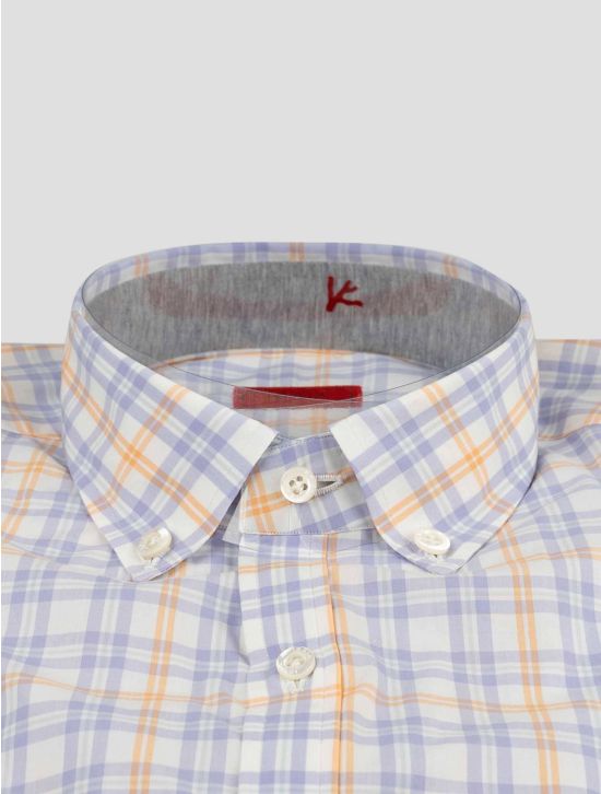 Isaia Isaia Multicolor Cotton Shirt Multicolor 001