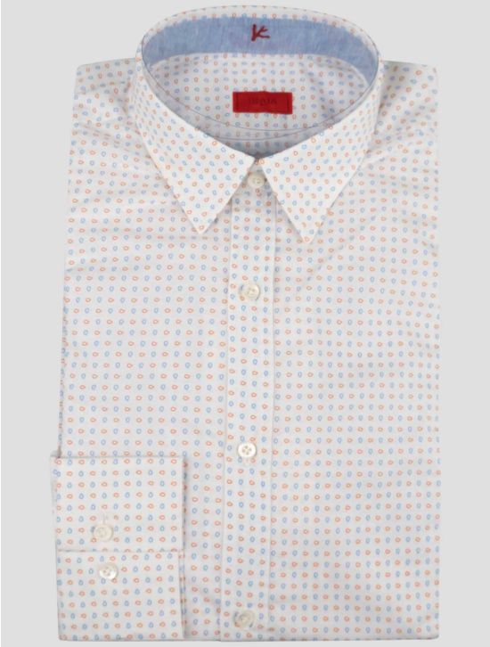 Isaia Isaia Multicolor Cotton Shirt Multicolor 000