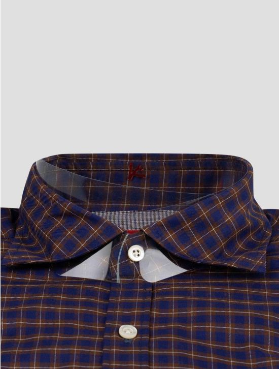 Isaia Isaia Multicolor Cotton Shirt Multicolor 001