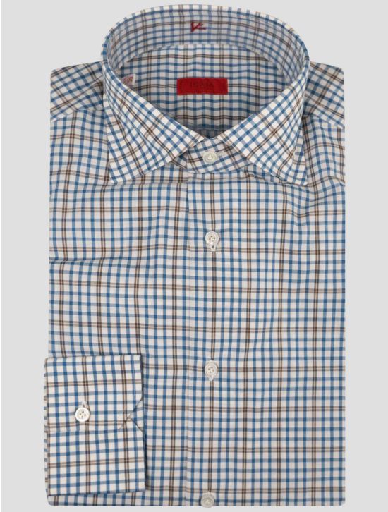 Isaia Isaia Multicolor Cotton Shirt Multicolor 000