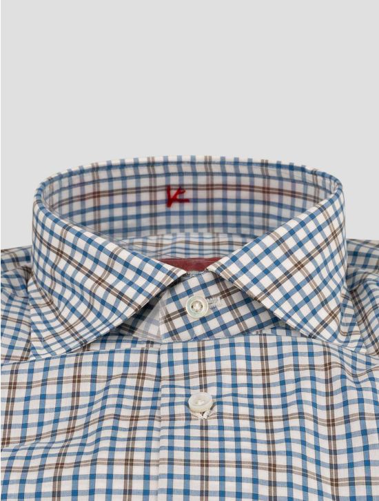 Isaia Isaia Multicolor Cotton Shirt Multicolor 001