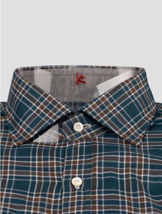 Isaia Isaia Multicolor Cotton Shirt Multicolor 001