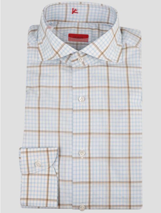 Isaia Isaia Multicolor Cotton Shirt Multicolor 000