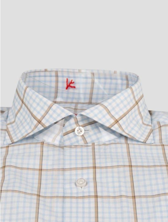 Isaia Isaia Multicolor Cotton Shirt Multicolor 001