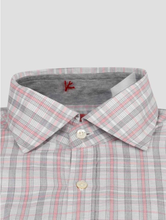 Isaia Isaia Multicolor Cotton Shirt Multicolor 001