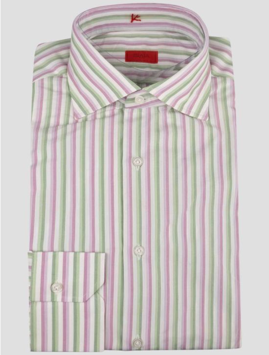 Isaia Isaia Multicolor Cotton Shirt Multicolor 000