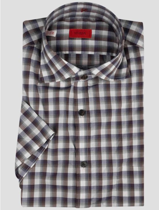 Isaia Isaia Multicolor Cotton Shirt Multicolor 000