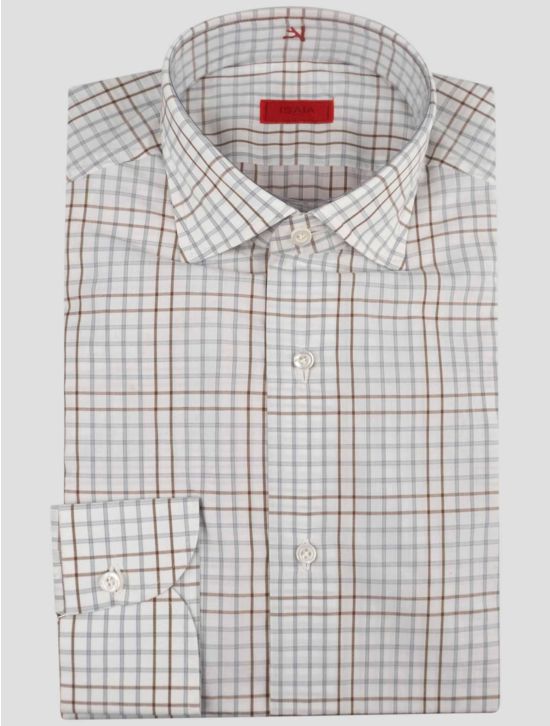 Isaia Isaia Multicolor Cotton Shirt Multicolor 000