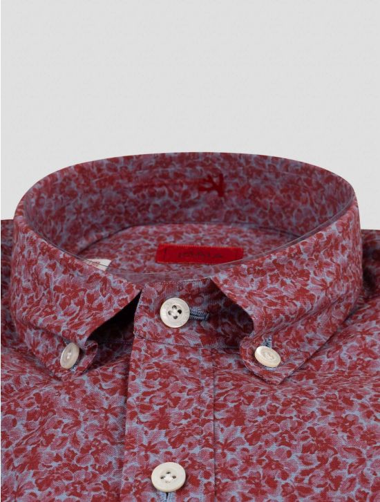 Isaia Isaia Multicolor Cotton Shirt Multicolor 001