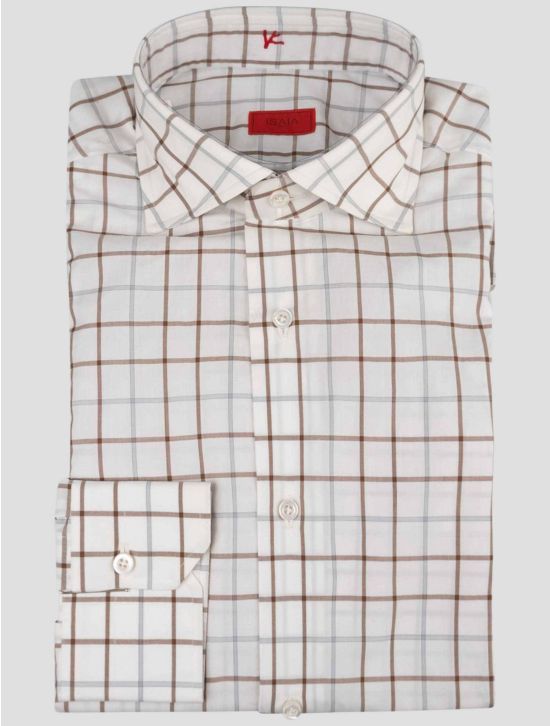 Isaia Isaia Multicolor Cotton Shirt Multicolor 000