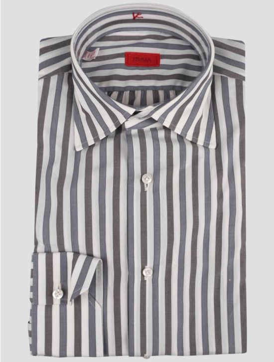 Isaia Isaia Multicolor Cotton Shirt Multicolor 000