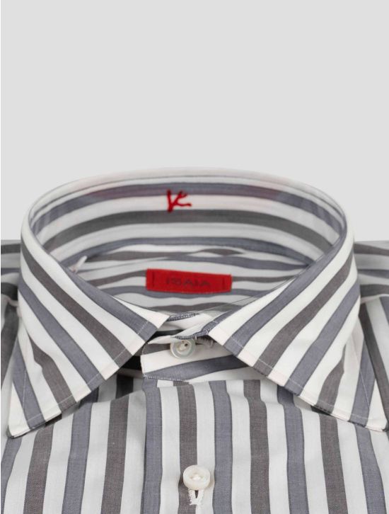 Isaia Isaia Multicolor Cotton Shirt Multicolor 001