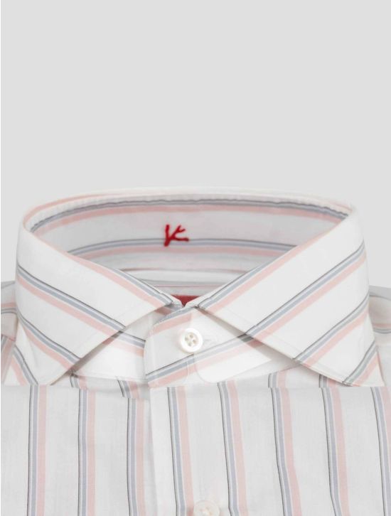 Isaia Isaia Multicolor Cotton Shirt Multicolor 001