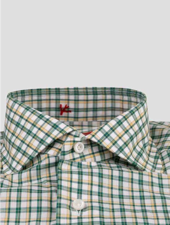 Isaia Isaia Multicolor Cotton Shirt Multicolor 001