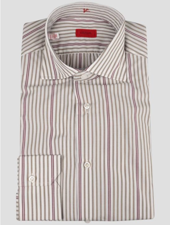 Isaia Isaia Multicolor Cotton Shirt Multicolor 000