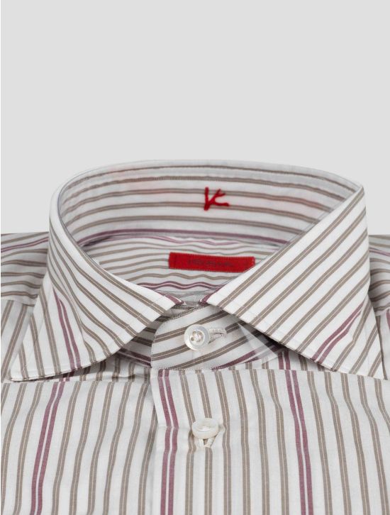 Isaia Isaia Multicolor Cotton Shirt Multicolor 001