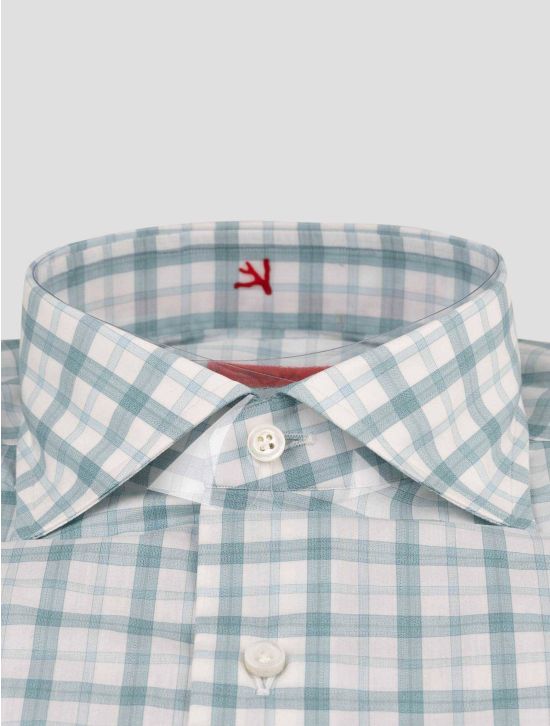 Isaia Isaia Multicolor Cotton Shirt Multicolor 001