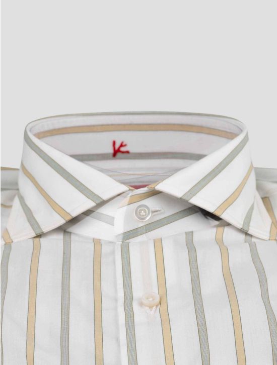 Isaia Isaia Multicolor Cotton Shirt Multicolor 001