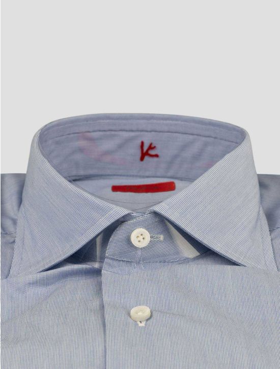 Isaia Isaia Light Blue Cotton Shirt Light Blue 001