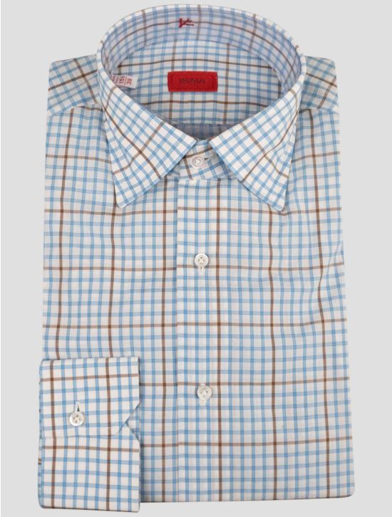 Isaia Isaia Multicolor Cotton Shirt Multicolor 000