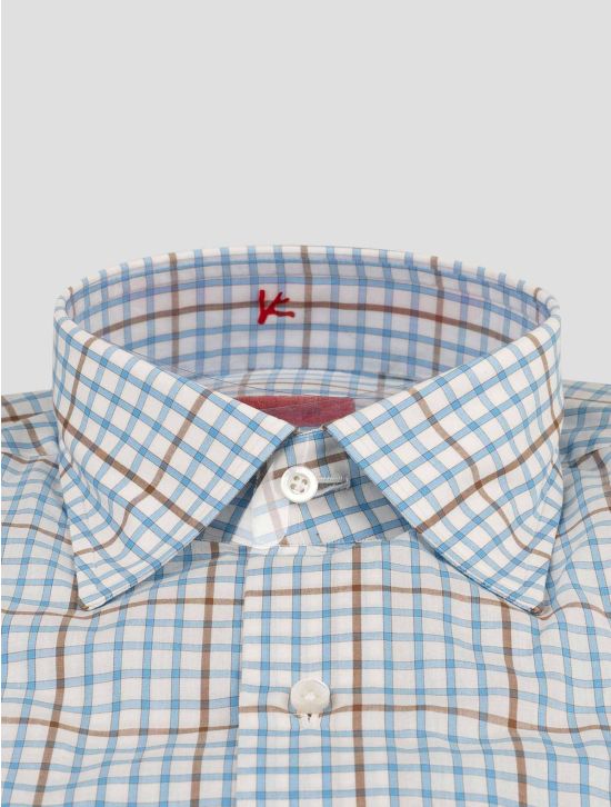 Isaia Isaia Multicolor Cotton Shirt Multicolor 001