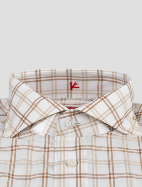 Isaia Isaia Multicolor Cotton Shirt Multicolor 001