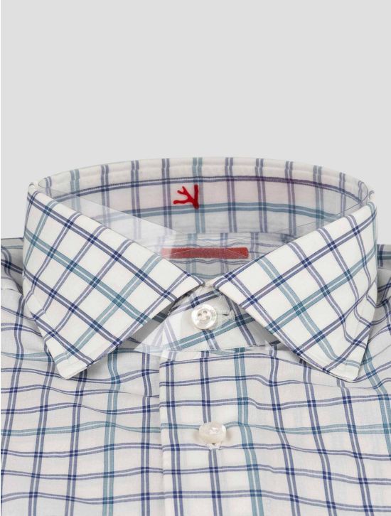 Isaia Isaia Multicolor Cotton Shirt Multicolor 001