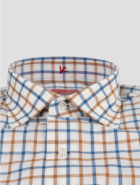 Isaia Isaia Multicolor Cotton Shirt Multicolor 001