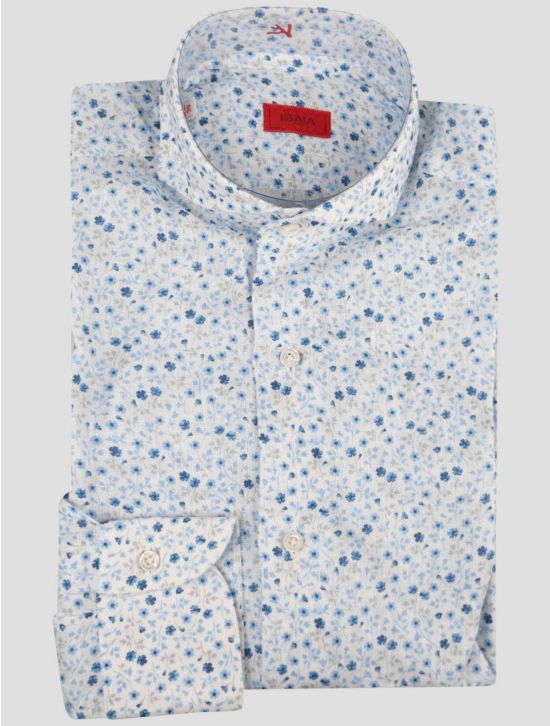 Isaia Isaia White Linen Shirt White 000