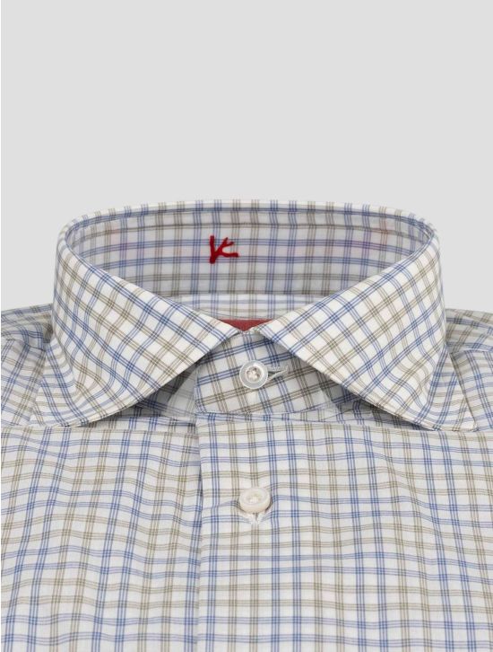 Isaia Isaia Multicolor Cotton Shirt Multicolor 001