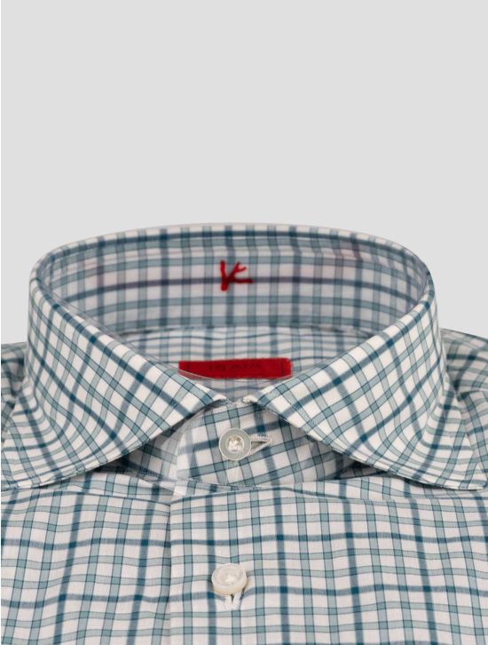 Isaia Isaia Multicolor Cotton Shirt Multicolor 001