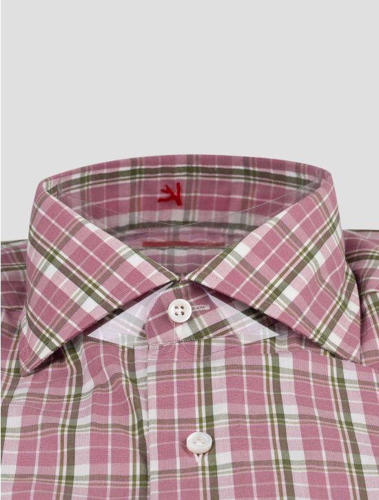 Isaia Isaia Multicolor Cotton Shirt Multicolor 001