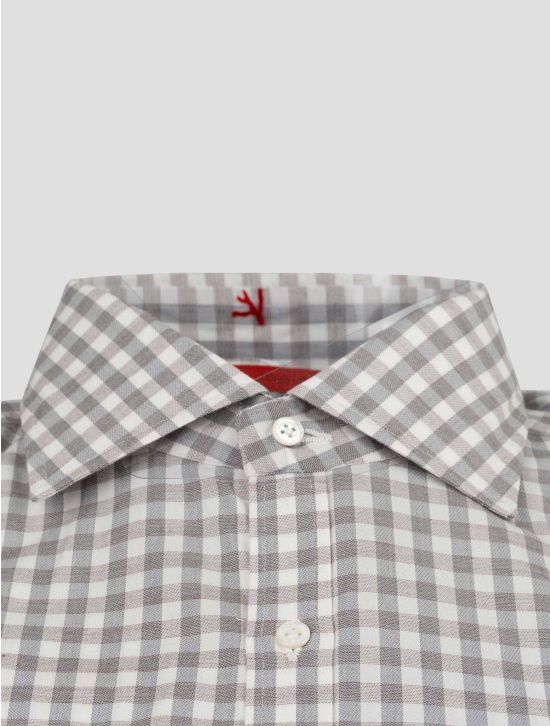 Isaia Isaia Multicolor Cotton Shirt Multicolor 001