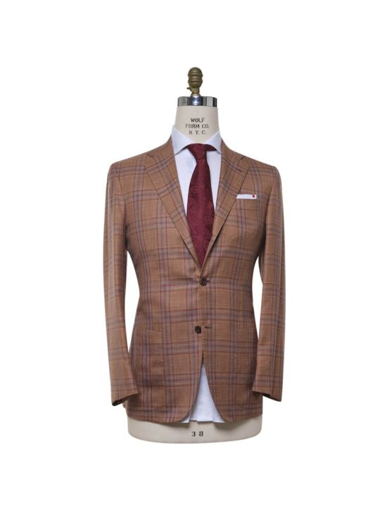 Kiton KITON Multicolor Cashmere Silk Linen Blazer Multicolor 000