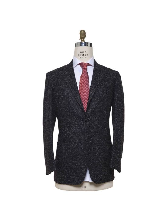 Kiton KITON Black White Cashmere Modal Pa Ea Blazer Black/White 000