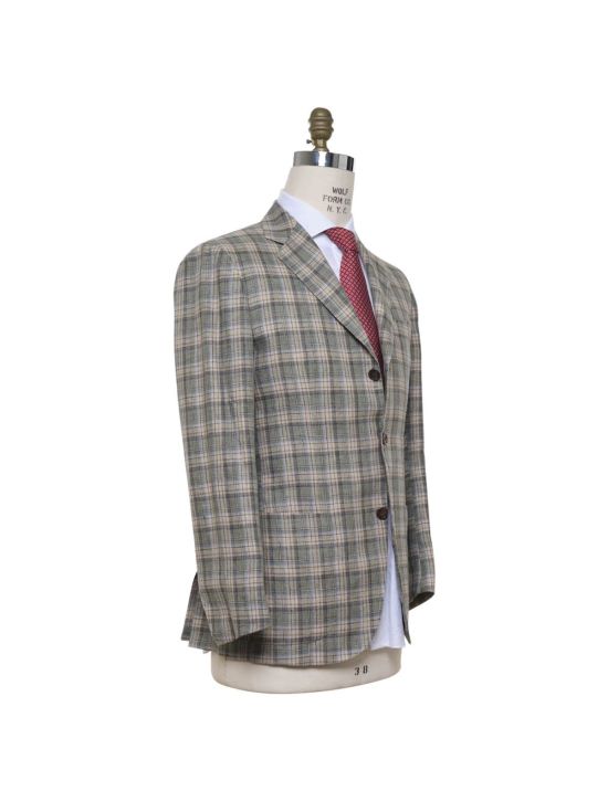 Kiton KITON Multicolor Linen Blazer Multicolor 001