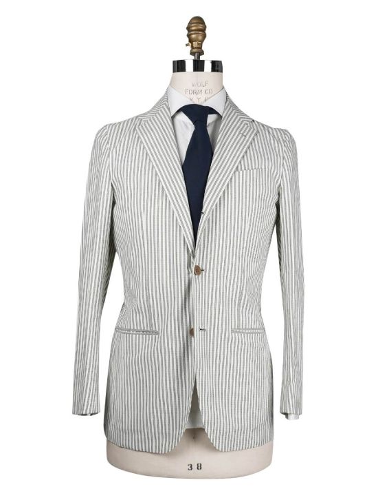 Kiton Kiton Multicolor Cotton Ea Blazer Multicolor 000