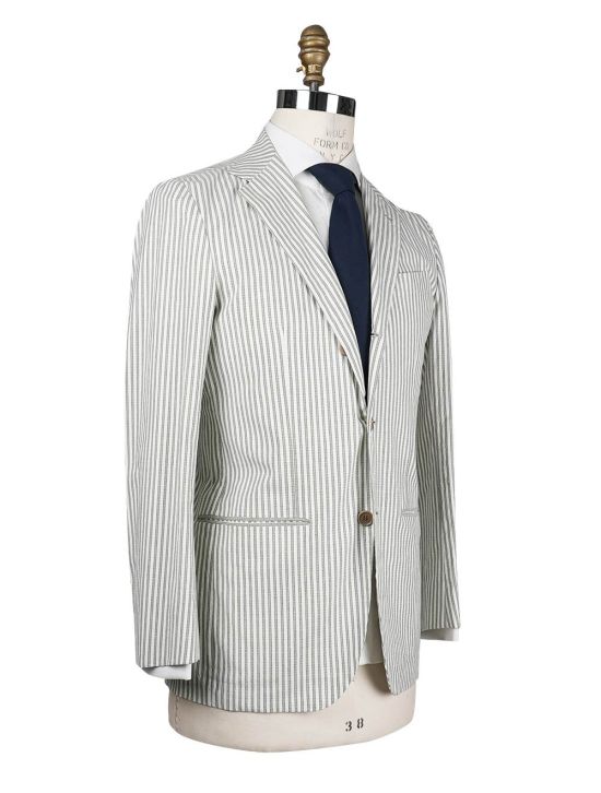 Kiton Kiton Multicolor Cotton Ea Blazer Multicolor 001