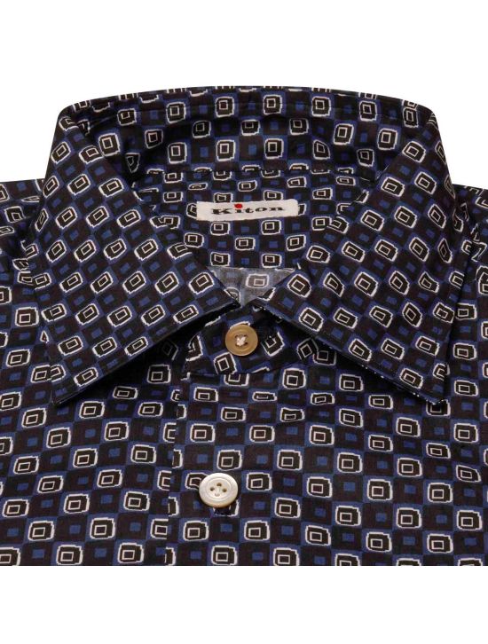 Kiton KITON Multicolor Cotton Shirt Multicolor 001