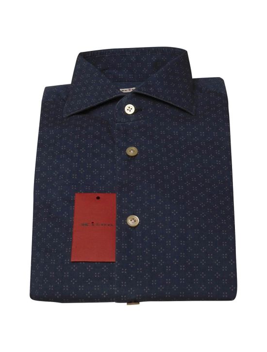 Kiton KITON Blue Cotton Shirt Blue 000