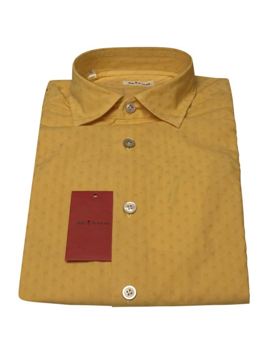 Kiton KITON Yellow Cotton Shirt Yellow 000