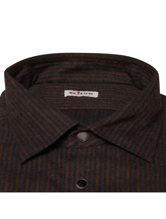 Kiton KITON Multicolor Cotton Shirt Multicolor 001